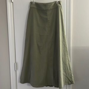 Women’s green skirt
